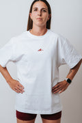 Altitude Blanc/Bordeaux (T-shirt unisexe)